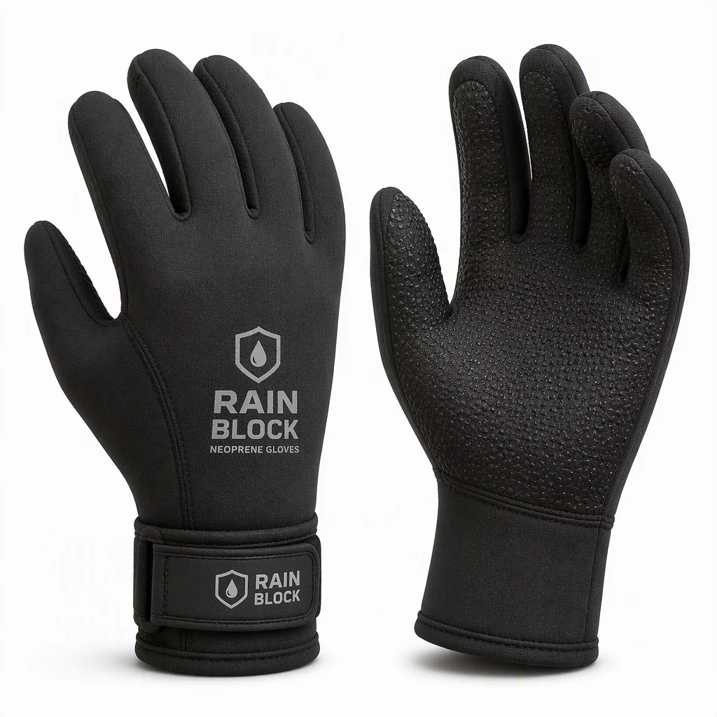 Rain Block Neoprene Gloves