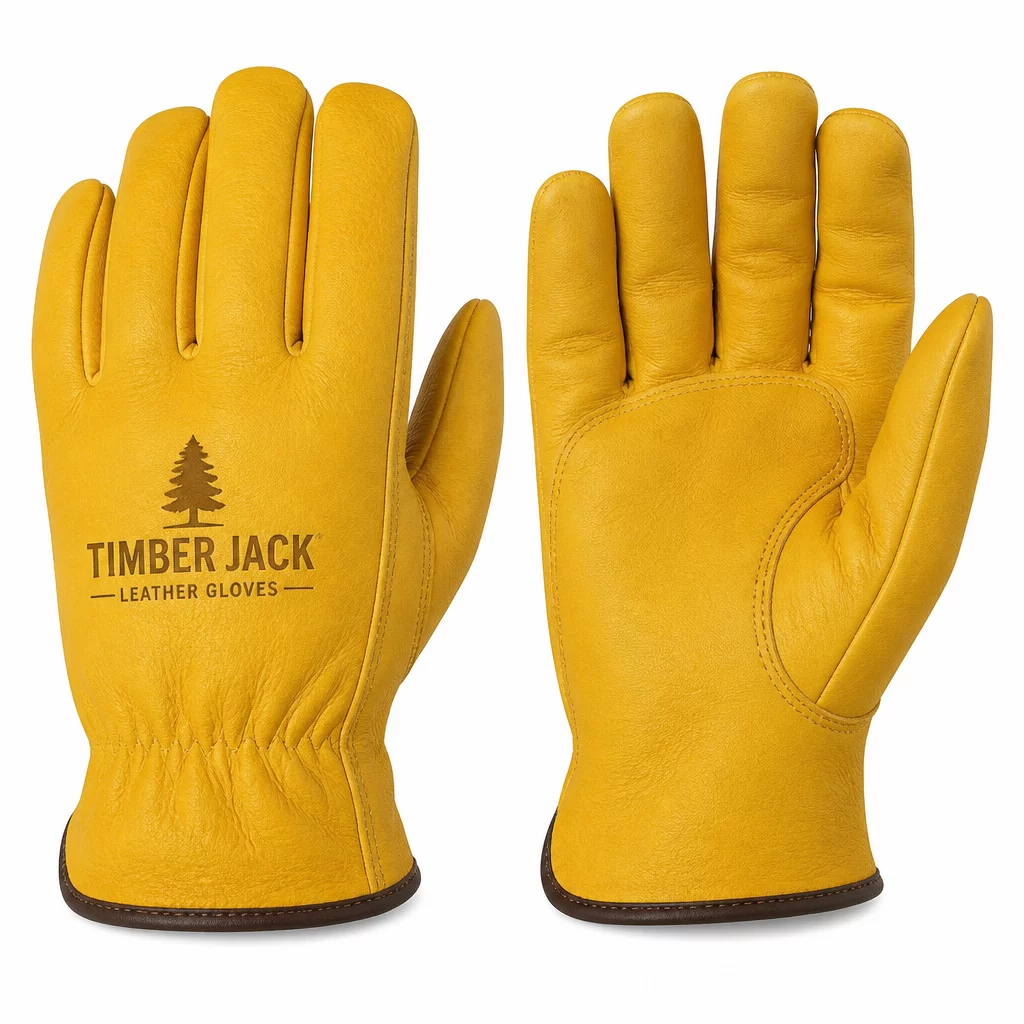 Timber Jack Leather Gloves