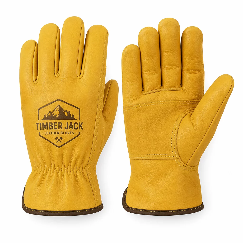Timber Jack Leather Gloves